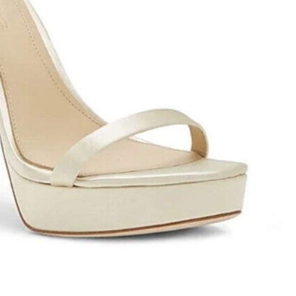 Imagine Vince Camuto Mika Platform Sandal in Gold Metallic - Picture 3 of 12